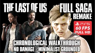 THE LAST OF US COMPLETE SAGA REMASTERED Chronological Walkthrough [PS5 60FPS Full HD] No Commentary