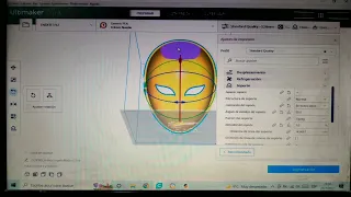 Como imprimo máscaras en 3D,(posicionamiento y configuración en cura)