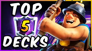 TOP 5 DECKS from the BEST PLAYERS IN THE WORLD! 🏆 — Clash Royale (2024)