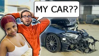 SHE CRASHED MY CAR! 💥 The Shocking Accident You Won't Believe!