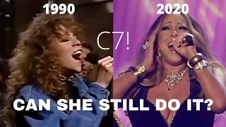 Mariah Carey - " I HAD A VISION OF LOVE" whistle evolution (1990-2022)