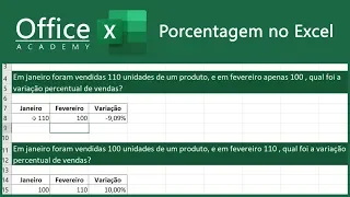 Como calcular porcentagens no Excel  | Office Academy