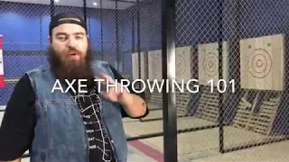 How to Throw a Hatchet - Axe Throwing 101 by Golden Axe Throw Club in Bangkok