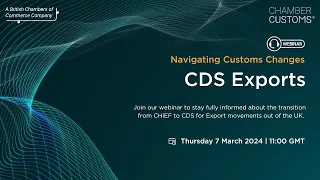 Navigating Customs Changes: CDS Exports