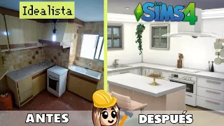 RENOVANADO CASAS DE IDEALISTA EN LOS SIMS 4 #1 🔨|| Marta