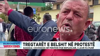 Tregtarët e Belshit në protestë