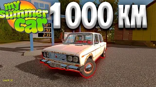 DRIVE 1000KM IN AN OLD VAZ 2106 I My Summer Car