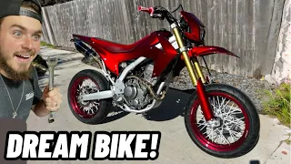 Building my First SUPERMOTO!