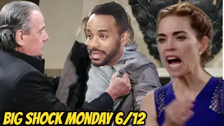 Young and The Restless Spoilers Monday 12 Nate confronts Victor defending his love for Victoria