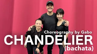 Chandelier (bachata version) - Latin Dance Choreography by Gabo