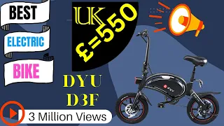 DYU D3F Electric Bike | dyu d3f 14 inch electric mini bike folding ebike | dyu d3f unlock speed