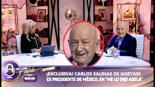 Carlos Salinas se presenta con Adela Micha este 2021 y confirma que SI tiene un hijo con Noriega