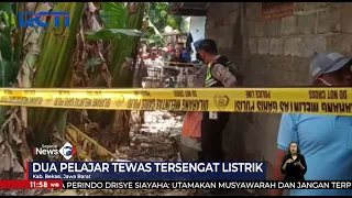 Perbaiki Wifi, 2 Pelajar di Bekasi Tewas Tersengat Listrik #SeputariNewsSiang 28/01