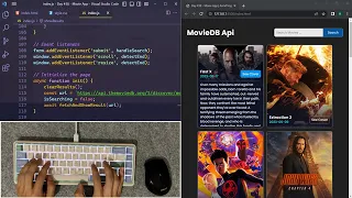 ASMR Programming - Movie App Coding - No Talking