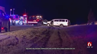 2nd Oklahoma Teenager Dies After Rollover Crash On I-35