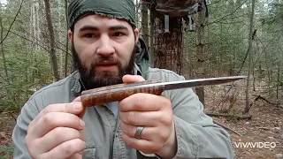Bushcraft knife skills and discussion.