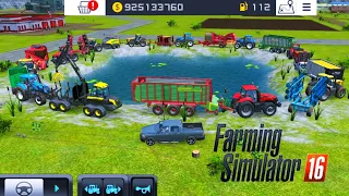 Fs 16, Farming Simulator 16, Crazy  Vehicles Parking In Fs 16, Gameplay  @GAMERYT2525