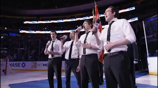 The Maccabeats Sing the National Anthem at Madison Square Garden