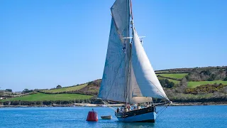 Classic ships. Pilot Cutter Eve of St Mawes.