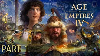 Age of Empires 4 Walkthrough Gameplay Part 1 - Intro Tutorial Beginner Guide (PC)