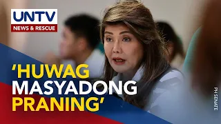 Sen. Imee Marcos sa umano’y destab plot vs Pres. Marcos Jr.: ‘Walang tunay na katibayan’