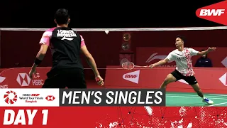 HSBC BWF World Tour Finals 2022 | Jonatan Christie (INA) [4] vs. Anthony Sinisuka Ginting (INA)