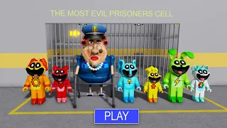 EVIL POLICE GRANDMA Vs SMILLING CRITTERS - Walkthrough Full Gameplay #obby #roblox