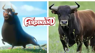 Ferdinand cartoon all characters in real life