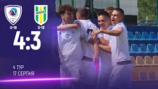 ЛНЗ U-19 — Полісся U-19 | 4 тур | Огляд матчу |