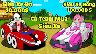 REDHOOD THỬ THÁCH 24H ĐI LÀM KIẾM TIỀN MUA XE TRONG MINECRAFT*MỀU SỞ HỮU SIÊU XE VIP NHẤT MINECRAFT