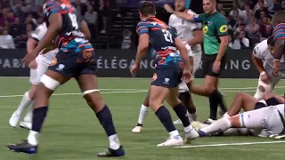 TOP 14 - Essai de Zach MERCER (MHR) - Racing 92 - Montpellier Hérault Rugby - Saison 2022/2023