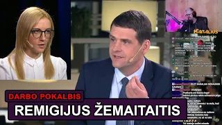 REMIGIJUS ŽEMAITAITIS - Darbo pokalbis su Daiva Žeimyte-Biliene - Delfi | Karalius Reaguoja