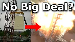 Explosion During Vulcan Rocket Test - Weeks Before Maiden Flight!