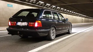 BMW E34 535D M57 Swap Launch And Flyby