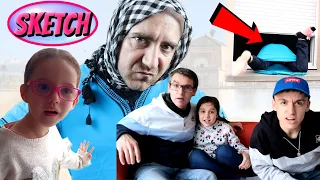 SKETCH - TATA HABIBOUCHA VEUT GÂCHÉ NOS VACANCES ! feat PINK LILY VIDÉO