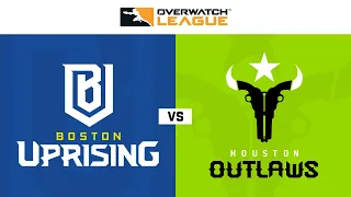 Playoffs Round 1A | @BostonUprising vs Houston@OutlawsOW | Playoffs Week 1 | NA Day 1