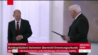 LIVE: Die Kanzlerwahl im Bundestag