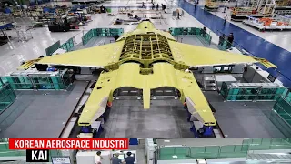 KF-X prototype assembly at the final stage