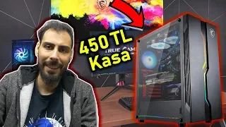 450 TL IŞIKLI BİLGİSAYAR KASASI! Vampir Gibi MSI Gaming Kasa İnceleme