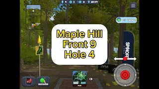 Maple Hill, Front 9, Hole 4 : Disc Golf Valley