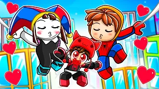 Having a SUPERHERO BABY with POMNI in Roblox! (The Amazing Digital Circus)