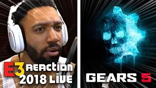 GEARS 5 LIVE REACTION! - XBOX [E3 2018] | runJDrun