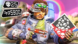 VANTAGE 25 KILLS AND 5900 DAMAGE (Apex Legends Gameplay)