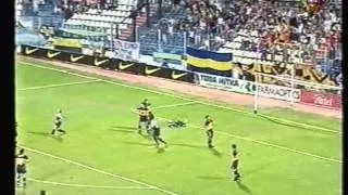 1999 (August 11) Boca Juniors (Argentina) 3-Barcelona (Spain) 2 (Friendly)