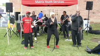 "Do You Wanna Go Party" by Just EN Time band at Better Block Detroit G7 on May 3, 2024