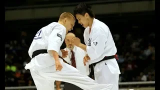 Лузин - Уэда. Andrei Luzin - Mikio Ueda. World Weight Category Karate Championships 2017.