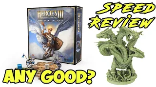 Heroes of Might & Magic 3: The Board Game Speed Review!