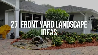 🔴 27  FRONT YARD LANDSCAPE Ideas