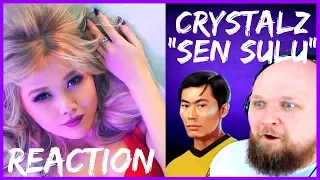 CRYSTALZ - SEN SULU REACTION (сен сулу реакция) QPOP GIRL GROUP BABY!!!! (2018)