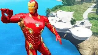 PLAYING as IRON MAN in GTA 5!!